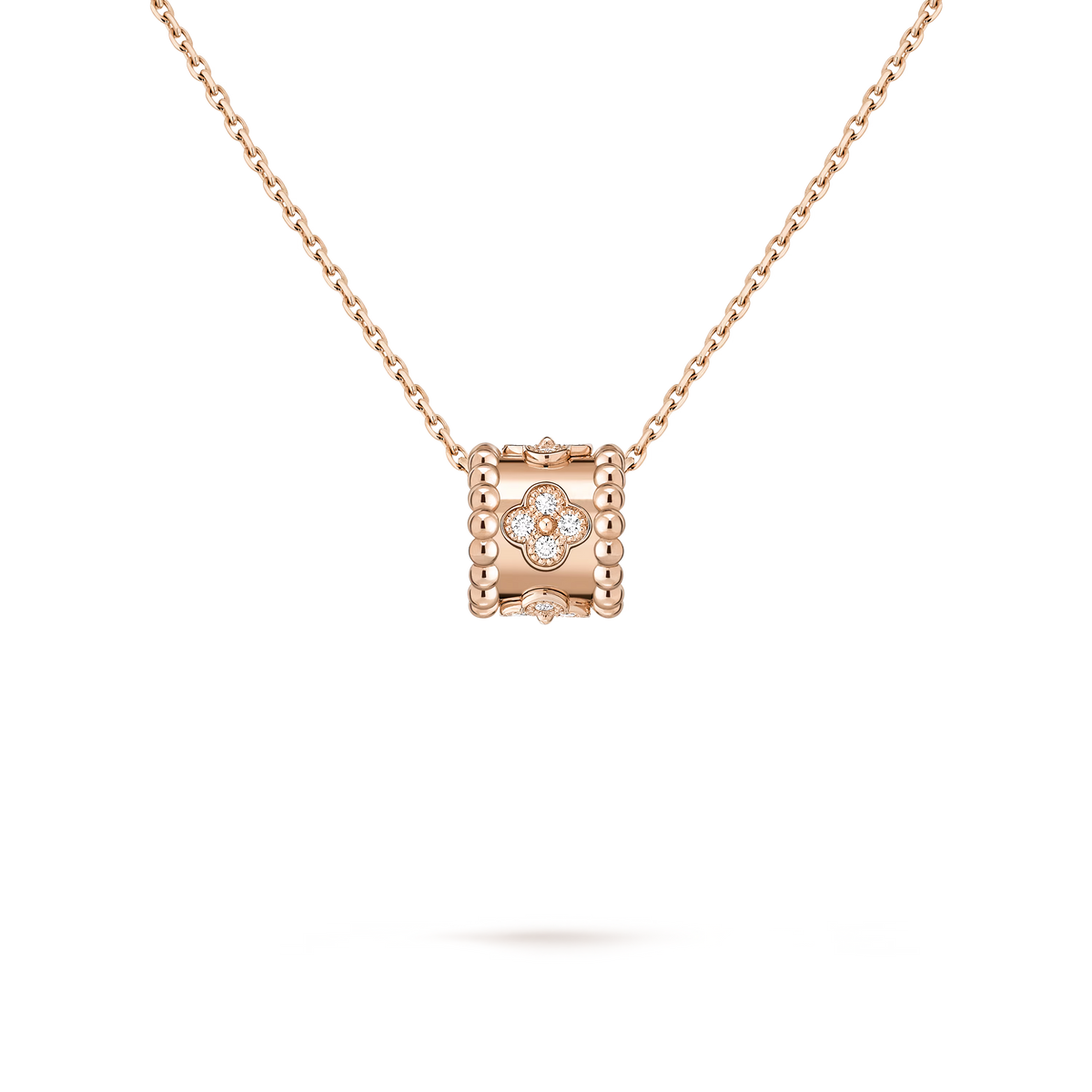 Perlée clovers pendant