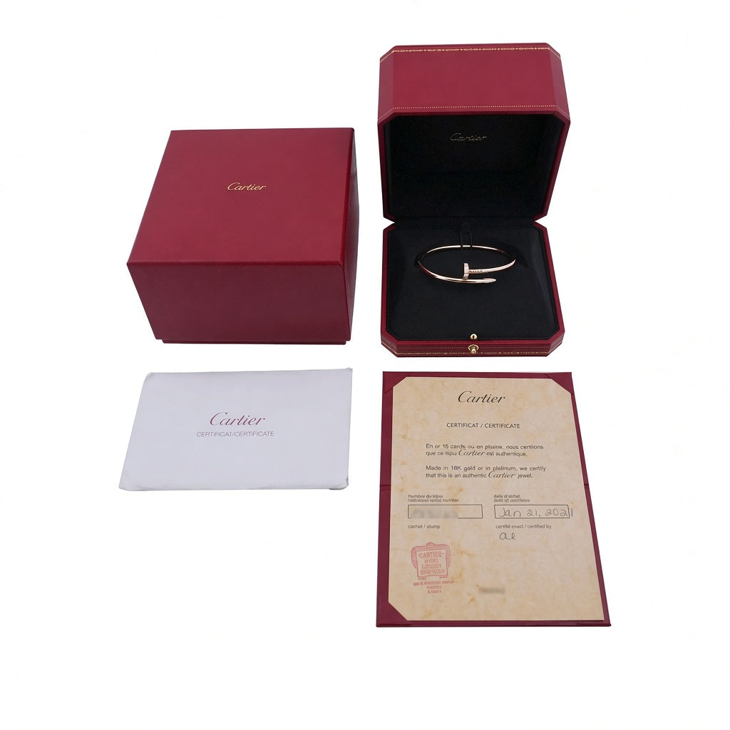 Cartier Juste Un Clou Diamond Bracelet