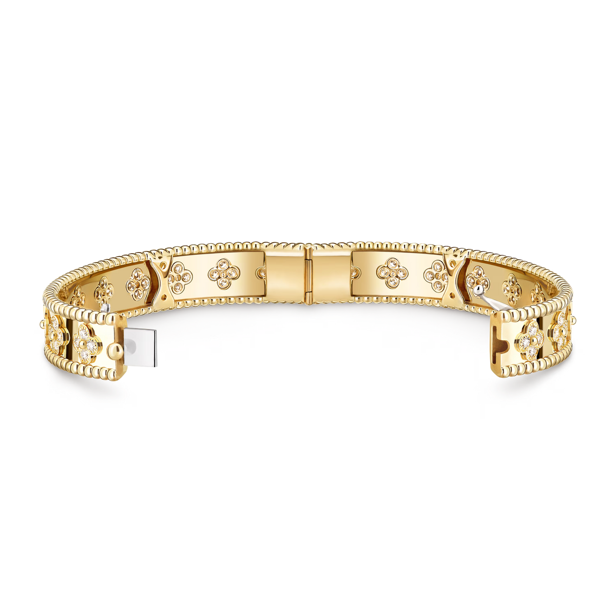 Perlée clovers bracelet, medium model