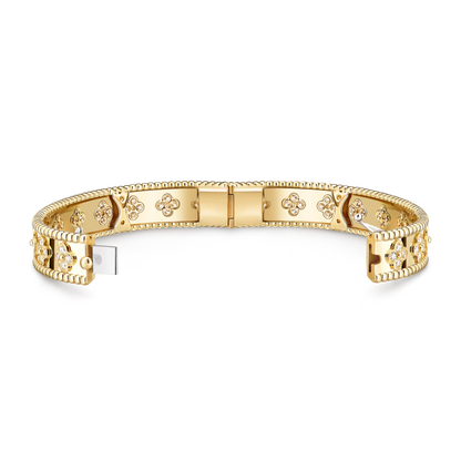 Perlée clovers bracelet, medium model