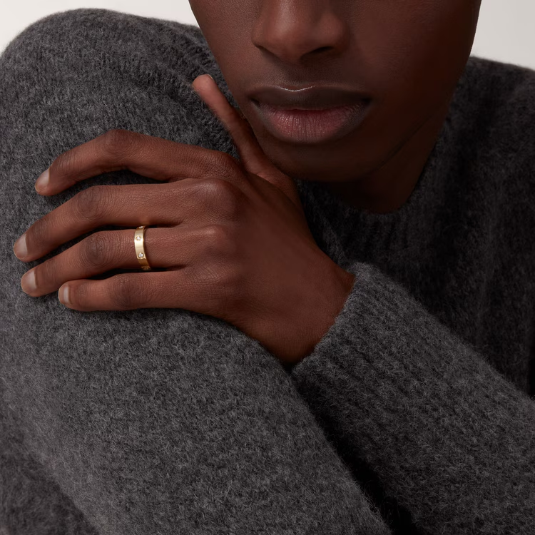 CARTIER - 8 DIAMOND LOVE RING