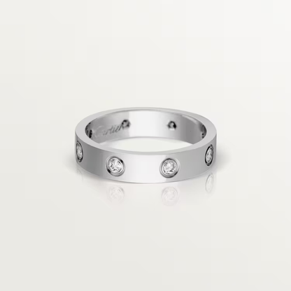 CARTIER - 8 DIAMOND LOVE RING