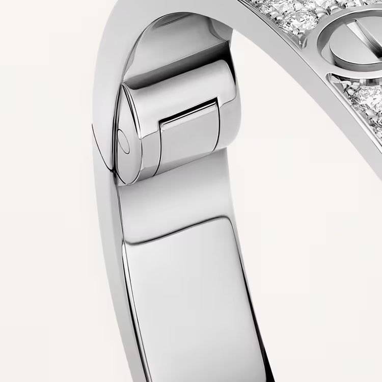 Cartier Love Diamond Bangle fully encrusted with diamonds LOVE bracelet, classic model, paved