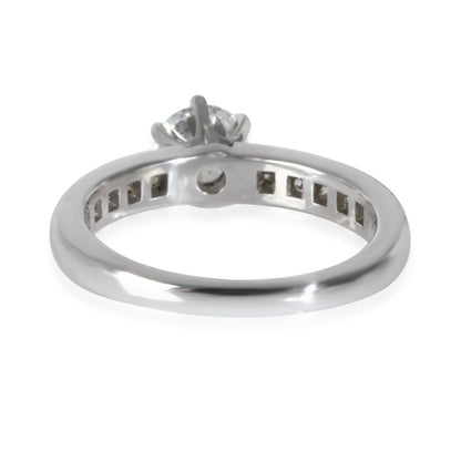 0.7 ct Round Brilliant Diamond Engagement Ring