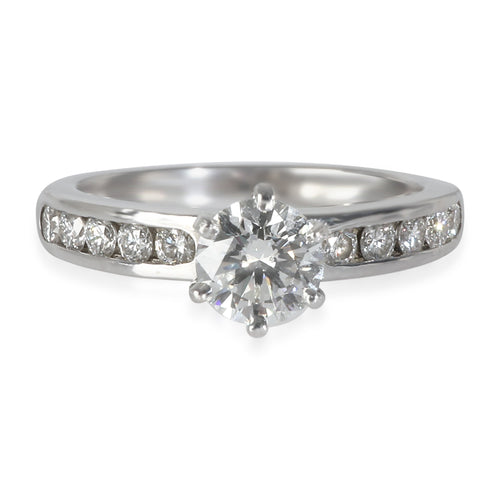 0.7 ct Round Brilliant Diamond Engagement Ring