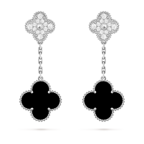 Magic Alhambra earrings, 2 motifs