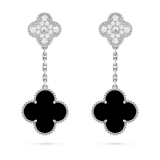 Magic Alhambra earrings, 2 motifs