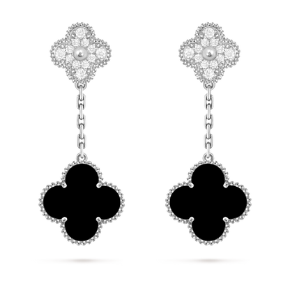Magic Alhambra earrings, 2 motifs