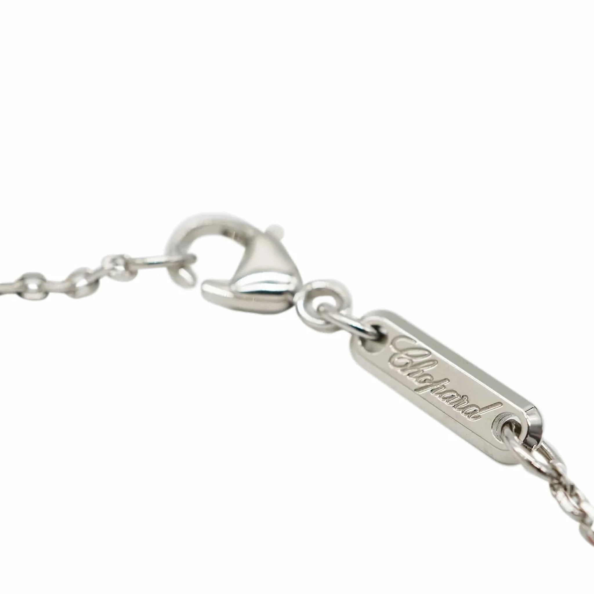 White Gold Diamond Happy Diamonds Pendant