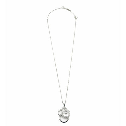 White Gold Diamond Happy Diamonds Pendant