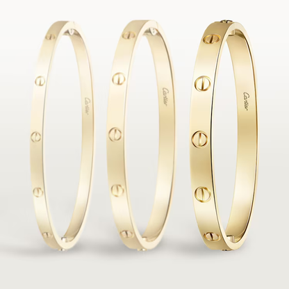 PLAIN BANGLE BRACELET LOVE bracelet, medium model