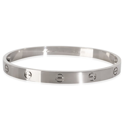 White Gold Love Bracelet