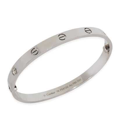 White Gold Love Bracelet