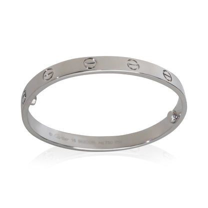 White Gold  Love Bracelet