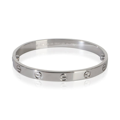 White Gold  Love Bracelet