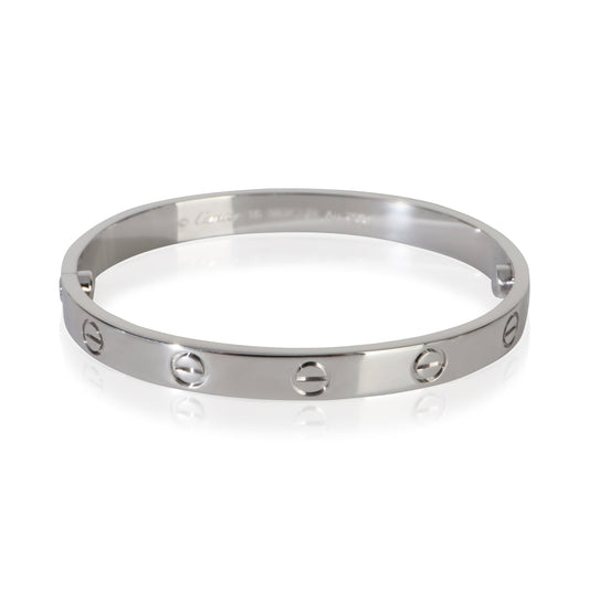 White Gold  Love Bracelet