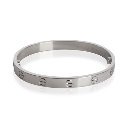 White Gold  Love Bracelet