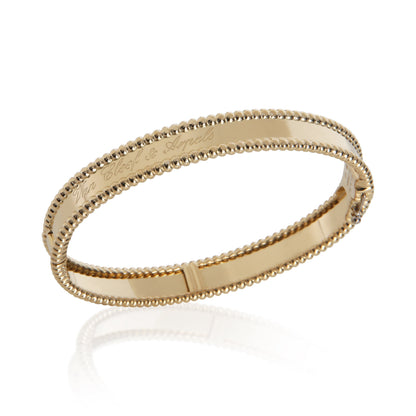 Yellow Gold  Perlee Signature Bracelet