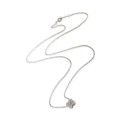 Platinum Diamond Lace Pendant