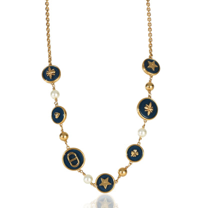 Gold-Plated  D-Luck Necklace