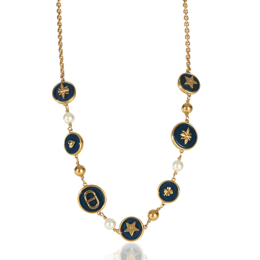 Gold-Plated  D-Luck Necklace