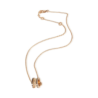 Rose Gold  B.zero1 Rock Necklace