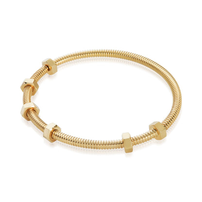 Yellow Gold  Ecrou Bracelet