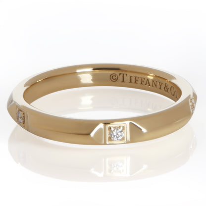 Yellow Gold Diamond Tiffany True Band