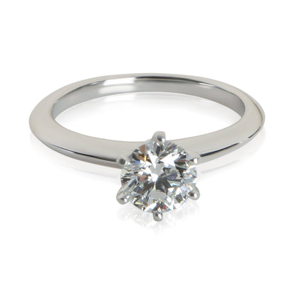 0.84 ct Round Brilliant Diamond Engagement Ring