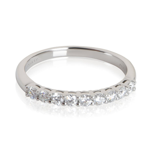 Platinum Diamond Tiffany Forever Band