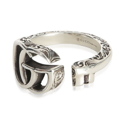 Sterling Silver  GG Marmont Key Motiff Ring