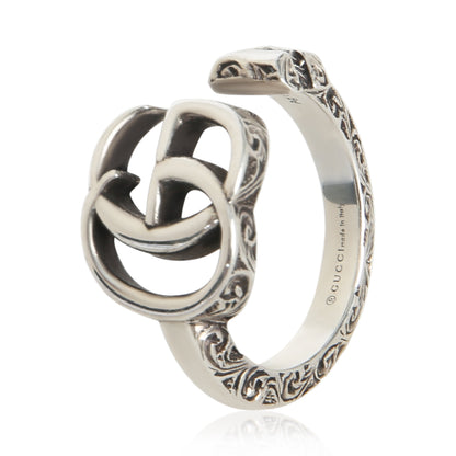 Sterling Silver  GG Marmont Key Motiff Ring