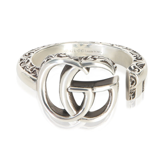 Sterling Silver  GG Marmont Key Motiff Ring