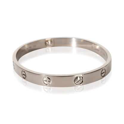White Gold  Love Bracelet
