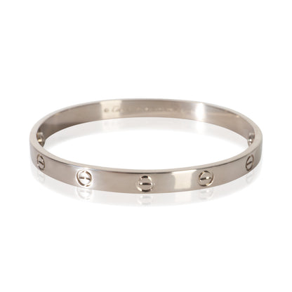 White Gold  Love Bracelet