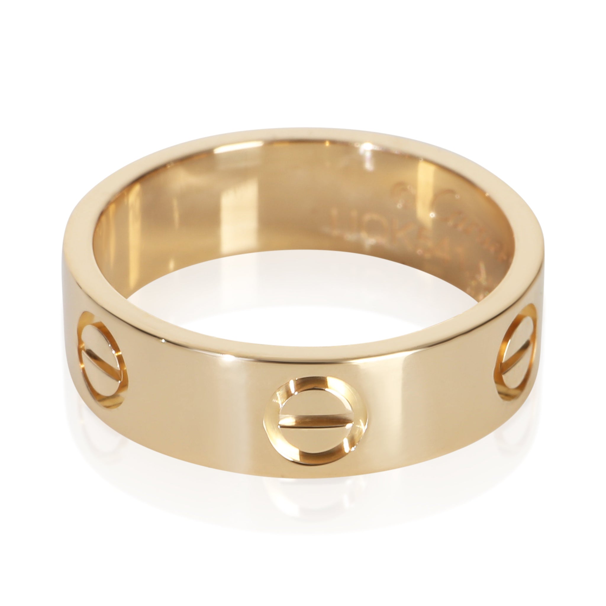 Yellow Gold  Love Ring