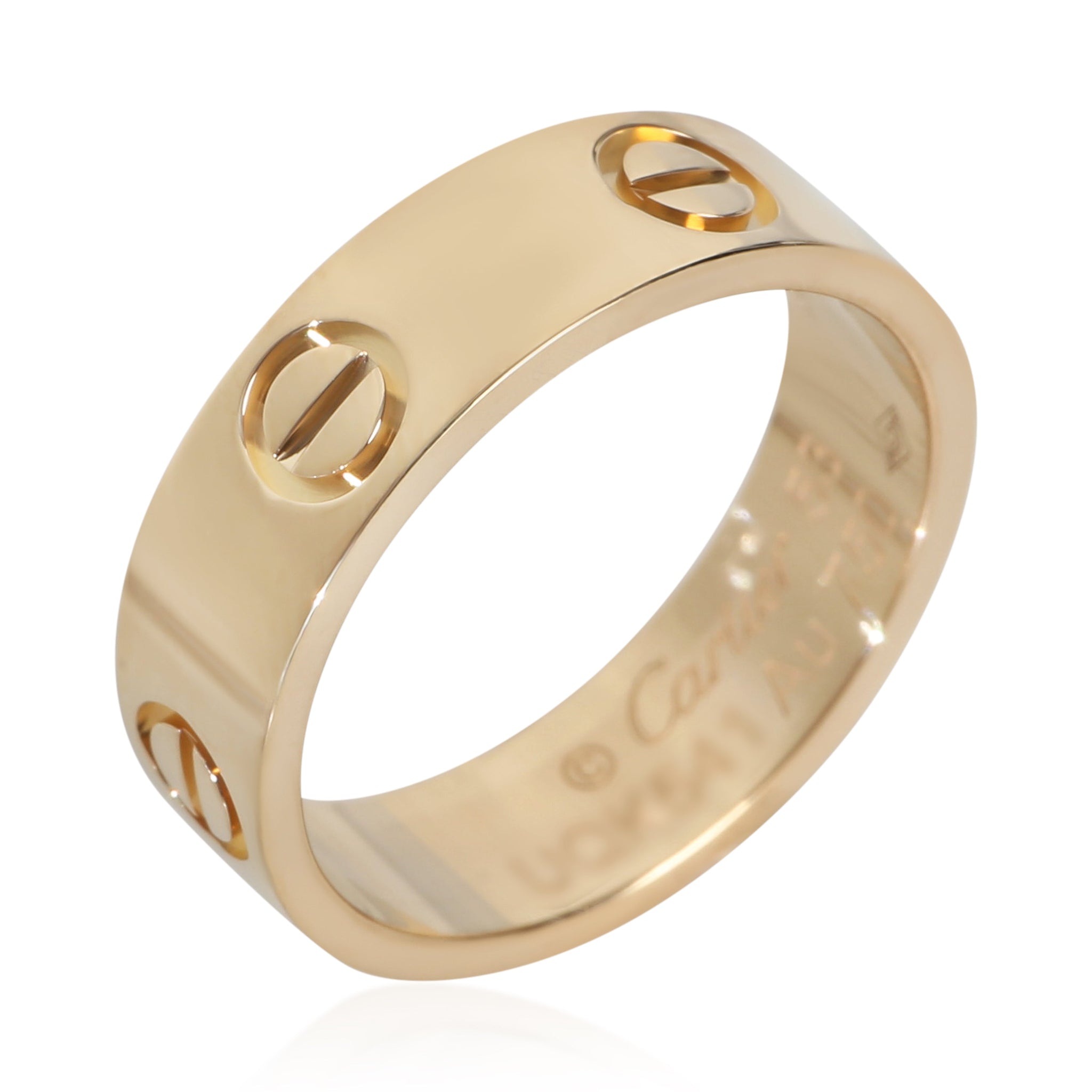 Yellow Gold  Love Ring