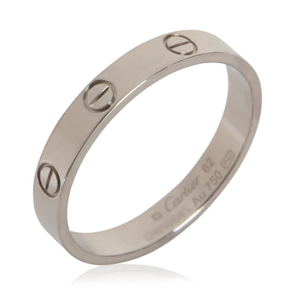 White Gold  Small Model Love Ring