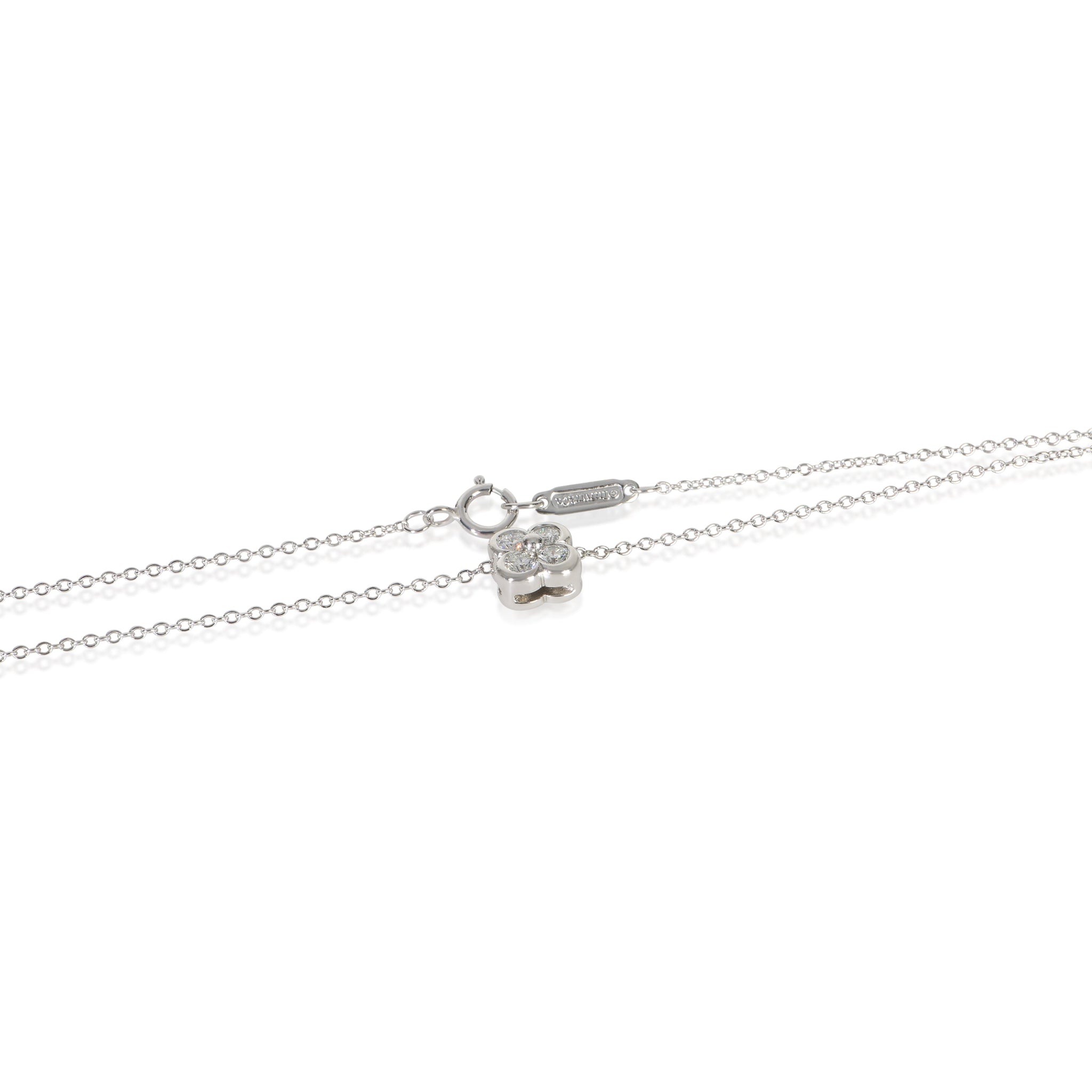 Sterling Silver Diamond Lace Pendant