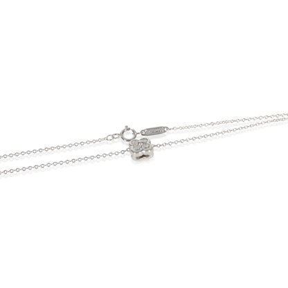 Sterling Silver Diamond Lace Pendant