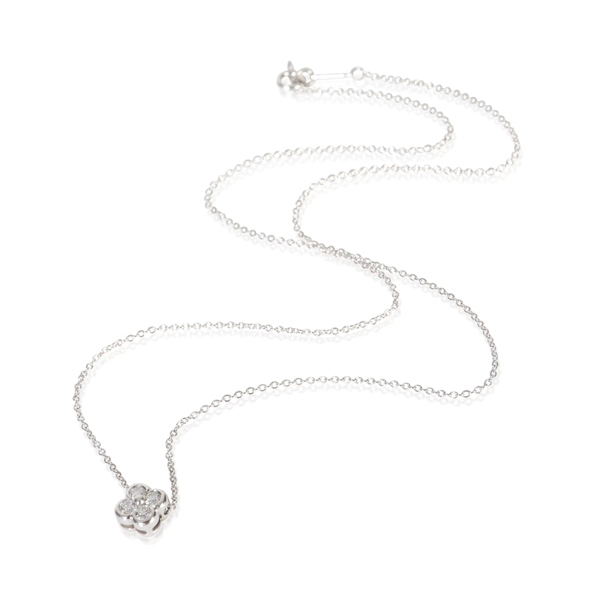 Sterling Silver Diamond Lace Pendant