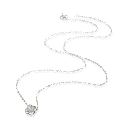Sterling Silver Diamond Lace Pendant