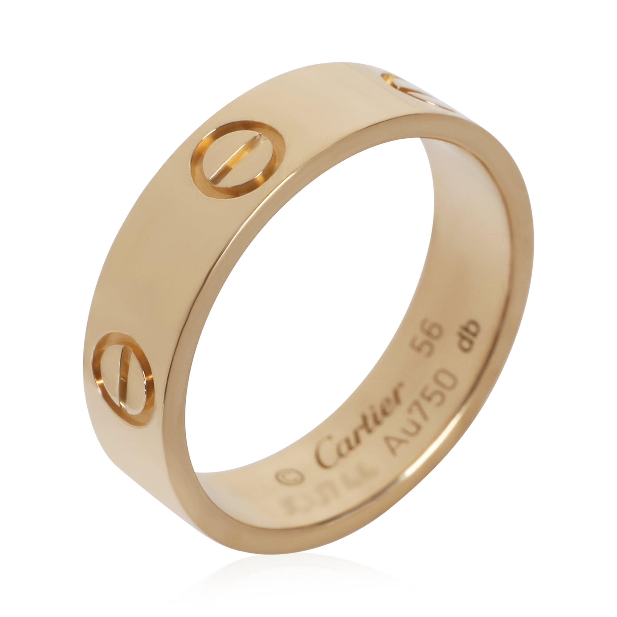 Yellow Gold  Love Ring