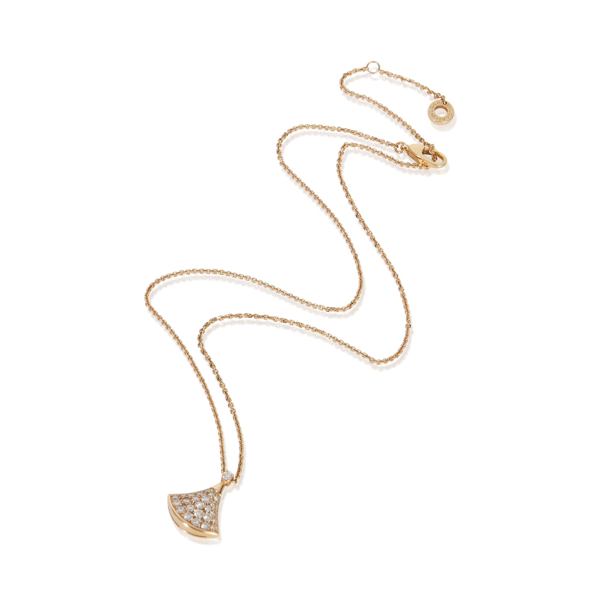Rose Gold Diamond Divas Dream Pendant