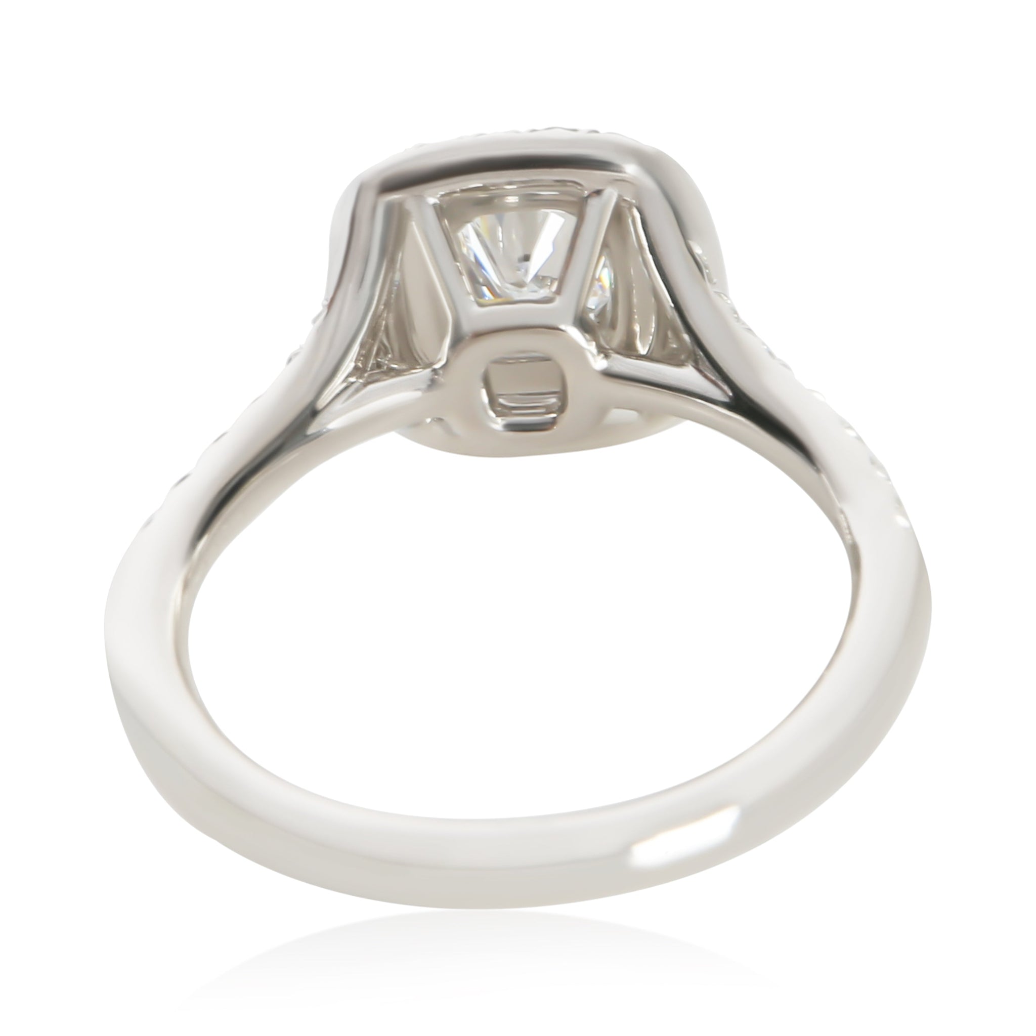 0.45 ct Cushion Diamond Soleste Engagement Ring