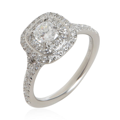 0.45 ct Cushion Diamond Soleste Engagement Ring