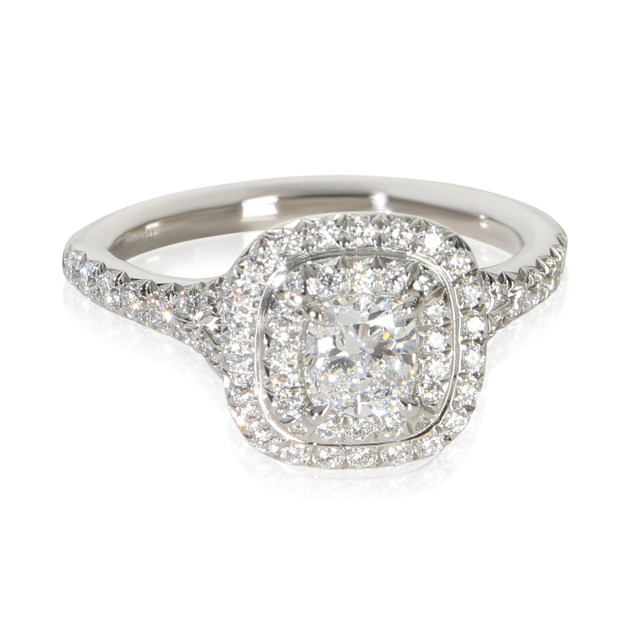 0.45 ct Cushion Diamond Soleste Engagement Ring