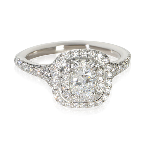 0.45 ct Cushion Diamond Soleste Engagement Ring