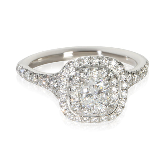 0.45 ct Cushion Diamond Soleste Engagement Ring