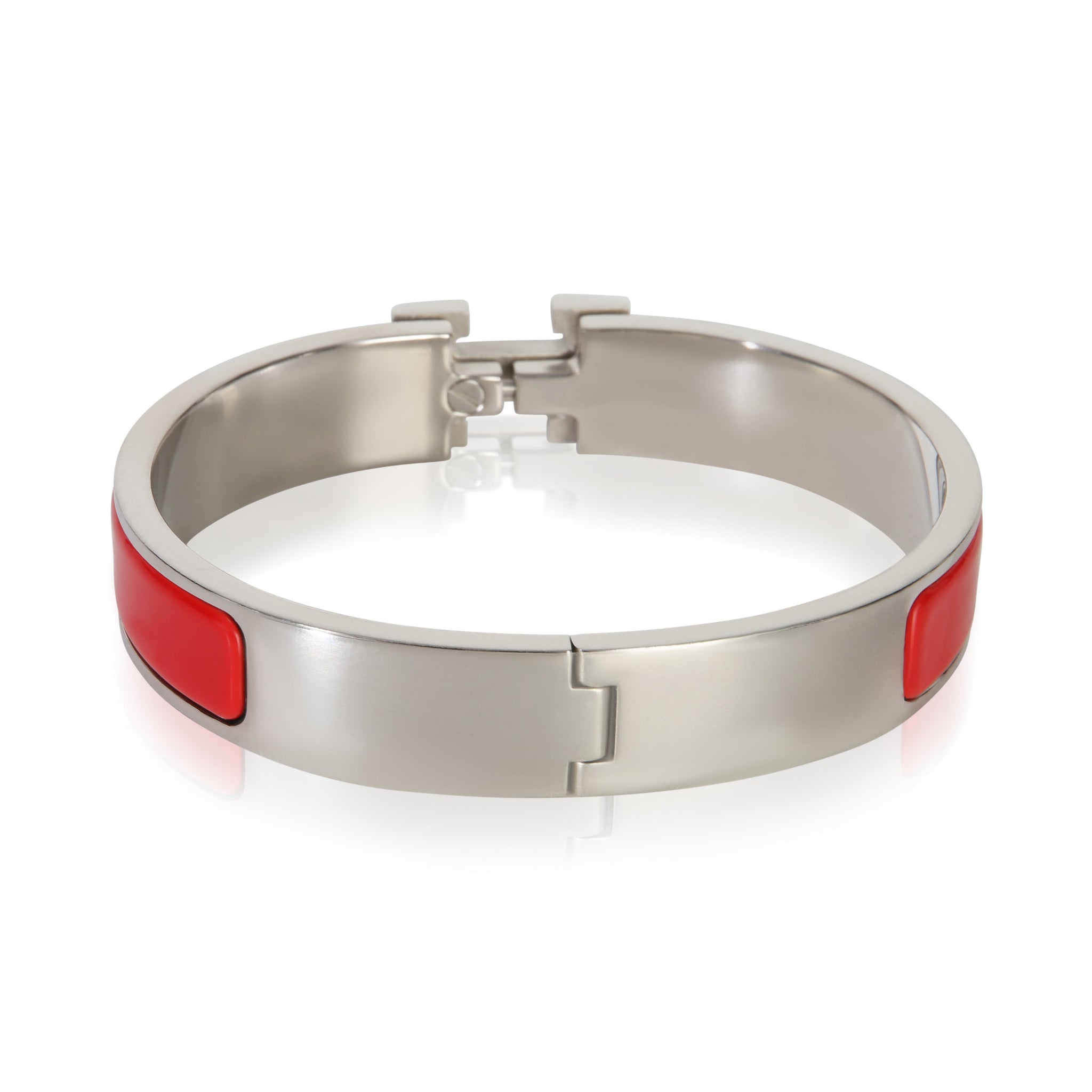 Clic H Bracelet In Rouge Amarante